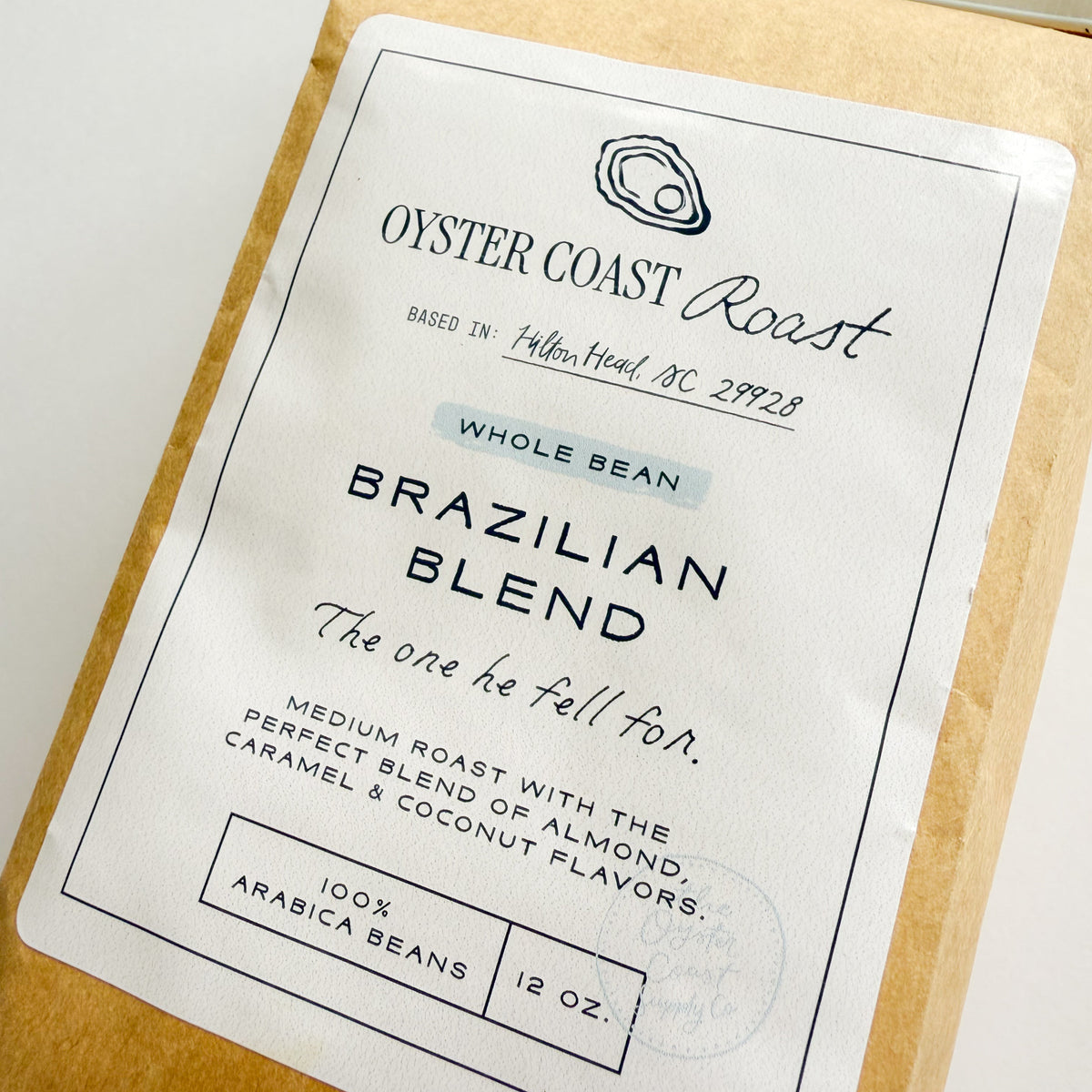 Oyster Coast Roast Brazilian Blend